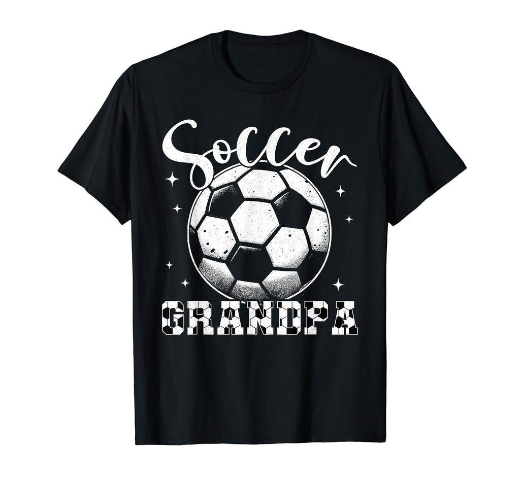Mens Soccer Grandpa Soccer Player Daddy T-Shirt - Unique Graphic Unisex - T-Shirt, Sweatshirt, Hoodie