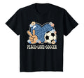 Peace Love Soccer Lover Outfit T-Shirt - Aesthetic Graphic for Adults - T-Shirt, Sweatshirt, Hoodie