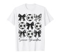Soccer Grandma Funny Coquette Bow T-Shirt - Streetwear Style for Adults - T-Shirt, Sweatshirt, Hoodie