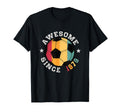 Birthday Soccer Player 47 Year Old T-Shirt - Minimalist Print Men Women - T-Shirt, Sweatshirt, Hoodie