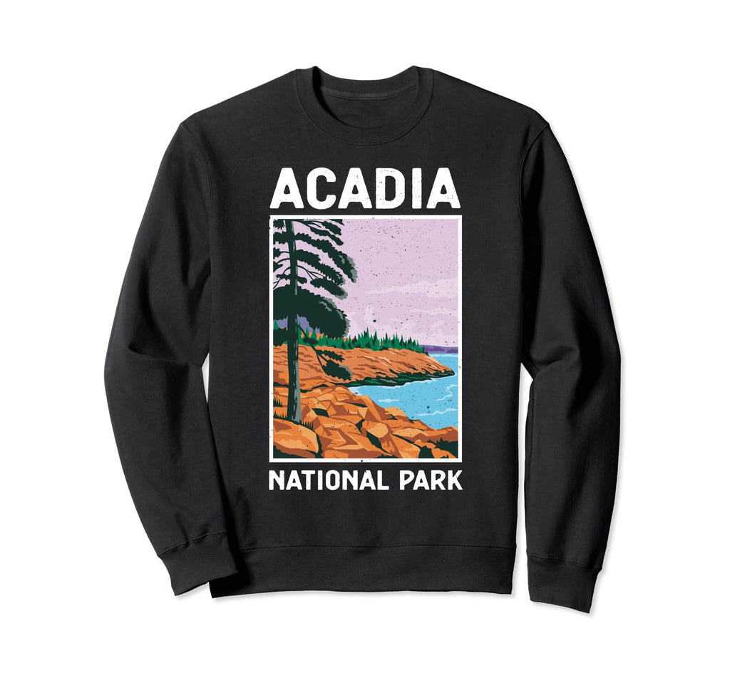 Acadia National Park Outdoor Sweatshirt - Casual Everyday Wear Unisex - T-Shirt, Sweatshirt, Hoodie