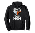 Ball Mom Funny Soccer Volleyball Hoodie - Unique Graphic Men Women - T-Shirt, Sweatshirt, Hoodie