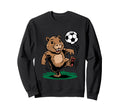 Funny Capybara Playing Soccer Sweatshirt - Aesthetic Graphic for Adults - T-Shirt, Sweatshirt, Hoodie