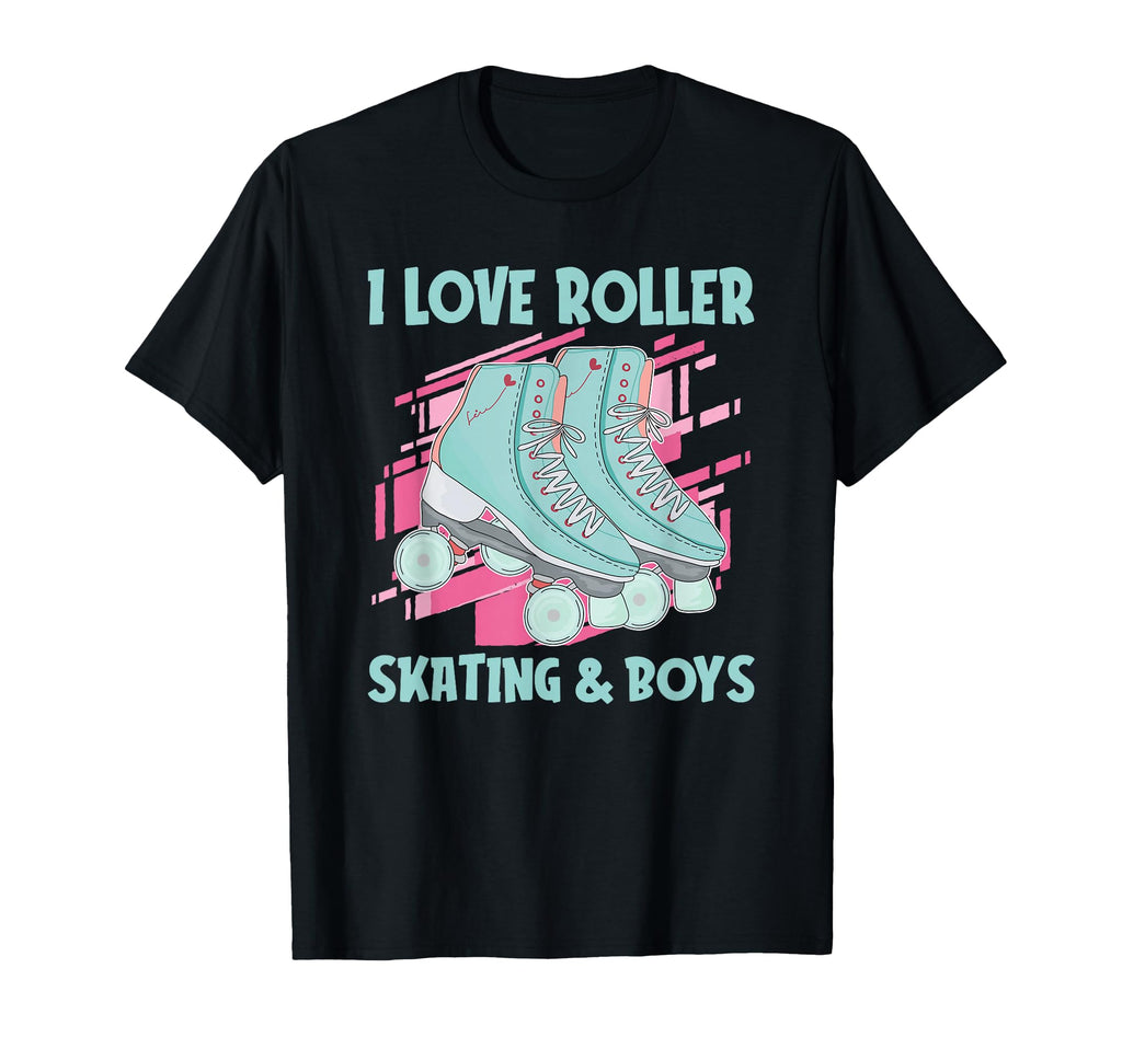 I Love Roller Skating And 70S Roller T-Shirt - Custom Art Print for Adults - T-Shirt, Sweatshirt, Hoodie