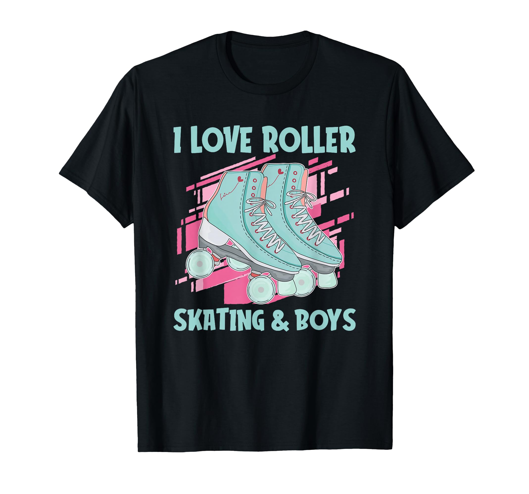 I Love Roller Skating And 70S Roller T-Shirt - Custom Art Print for Adults - T-Shirt, Sweatshirt, Hoodie