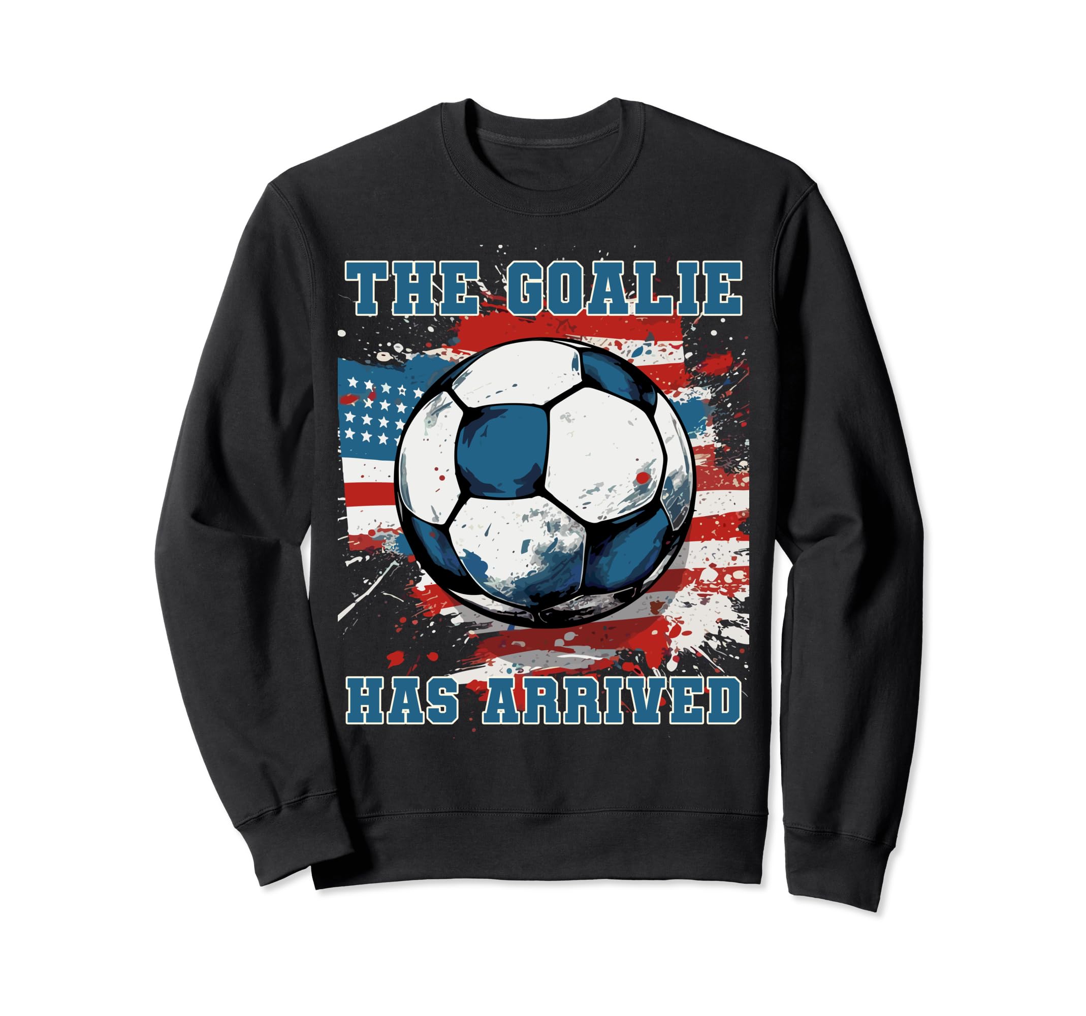 Goalie Soccer Player Goalkeeper Sport Sweatshirt - Custom Art Print Unisex - T-Shirt, Sweatshirt, Hoodie
