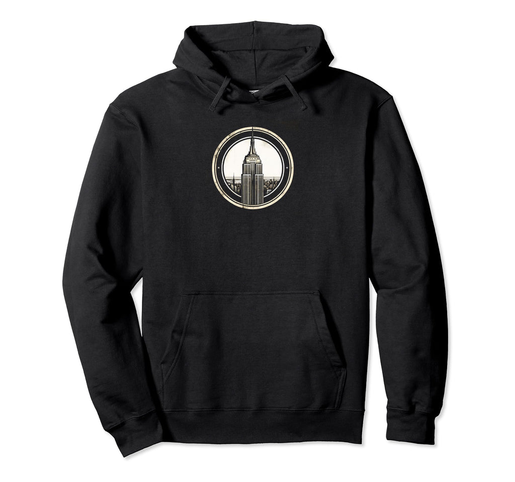 Empire State Postcard Hoodie - Novelty Apparel for Adults - T-Shirt, Sweatshirt, Hoodie