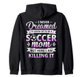 Soccer Mom Gifts Soccer Fan Mommy Hoodie - Minimalist Print Men Women - T-Shirt, Sweatshirt, Hoodie