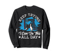 Ice Hockey Goalie Goalkeeper Keep Sweatshirt - Custom Art Print for Adults - T-Shirt, Sweatshirt, Hoodie