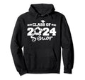 Class 2024 Senior Funny Soccer 2024 Graduate Hoodie - Graphic Print Unisex - T-Shirt, Sweatshirt, Hoodie