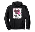 Leopard Soccer Game Day Vibes Breast Hoodie - Trendy Graphic for Adults - T-Shirt, Sweatshirt, Hoodie