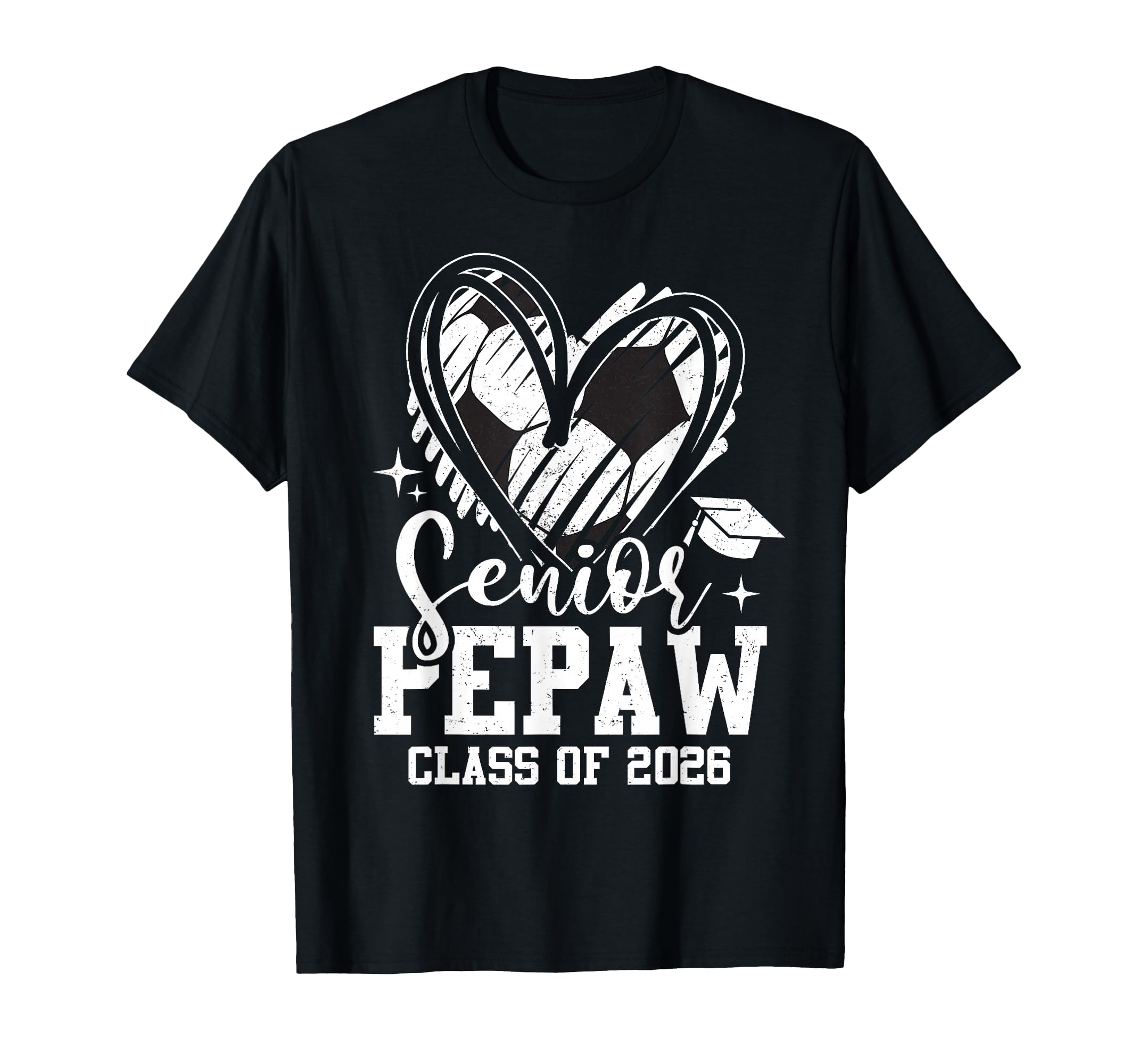 Senior Pepaw Class 2026 Soccer T-Shirt - Casual Everyday Wear Men Women - T-Shirt, Sweatshirt, Hoodie