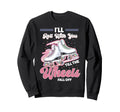 Roller Skating Skate 1970S Ill Sweatshirt - Casual Everyday Wear Men Women - T-Shirt, Sweatshirt, Hoodie