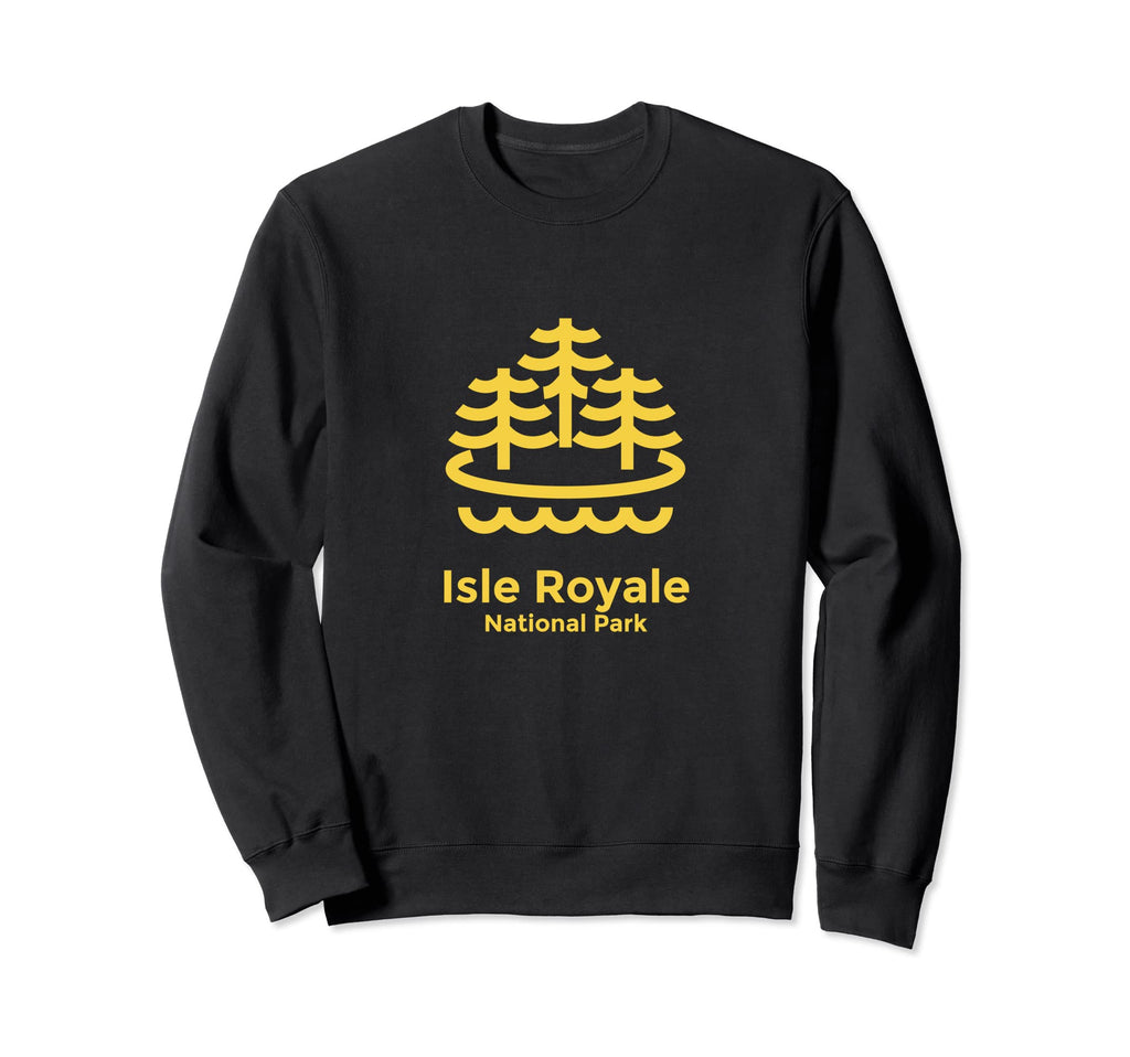 Isle Royale National Park Michigan Sweatshirt - Novelty Apparel Unisex - T-Shirt, Sweatshirt, Hoodie