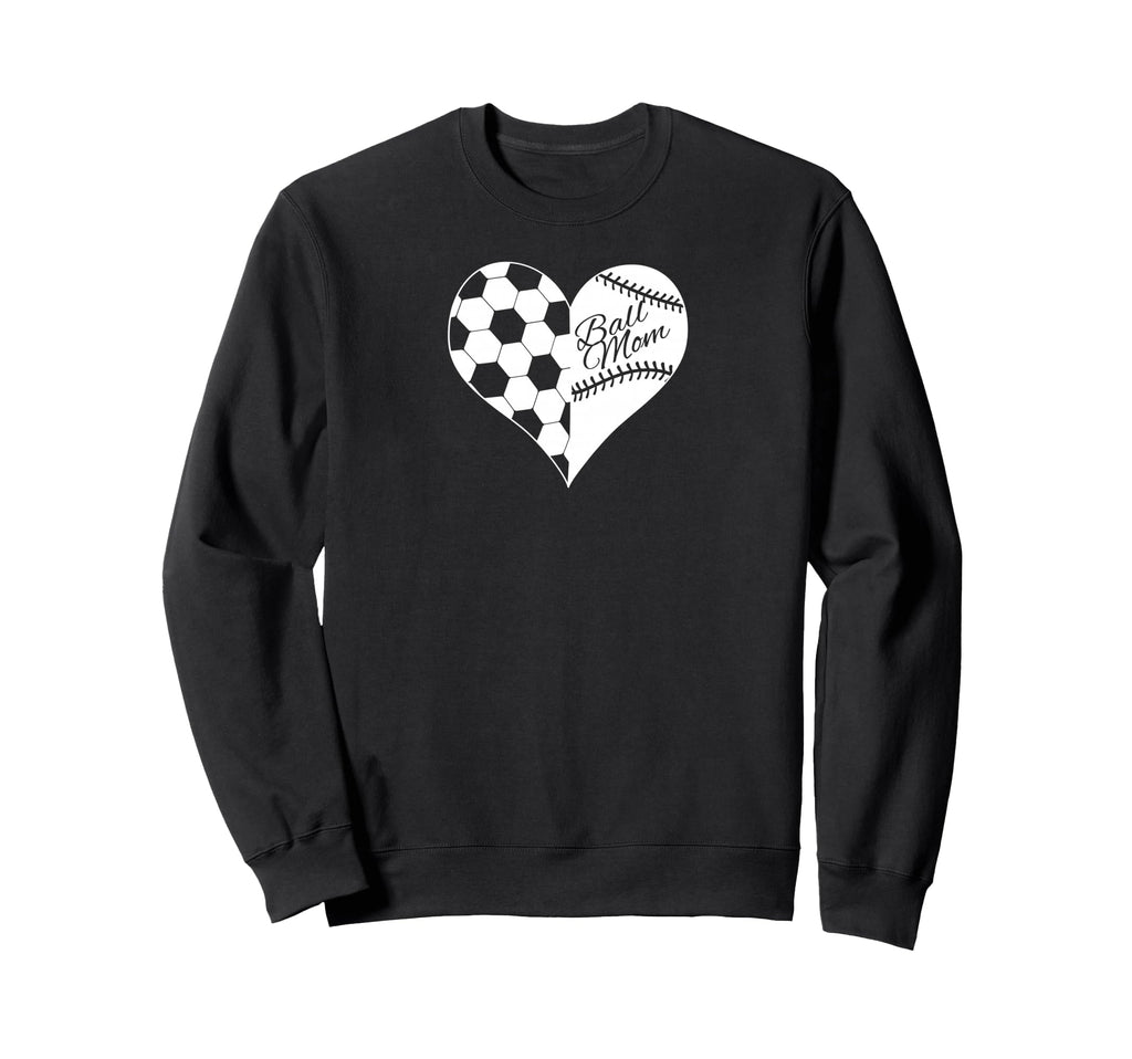 Baseball Laces Soccer Ball Pattern Sweatshirt - Trendy Graphic Men Women - T-Shirt, Sweatshirt, Hoodie