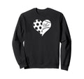 Baseball Laces Soccer Ball Sweatshirt - Minimalist Print for Adults - T-Shirt, Sweatshirt, Hoodie