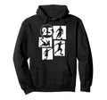 25Th Birthday Soccer Player Football 25 Hoodie - Novelty Apparel Men Women - T-Shirt, Sweatshirt, Hoodie