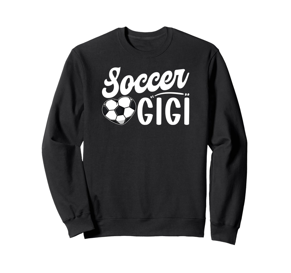 Soccer Gigi Heart Grandma Gigi Sweatshirt - Minimalist Print Men Women - T-Shirt, Sweatshirt, Hoodie