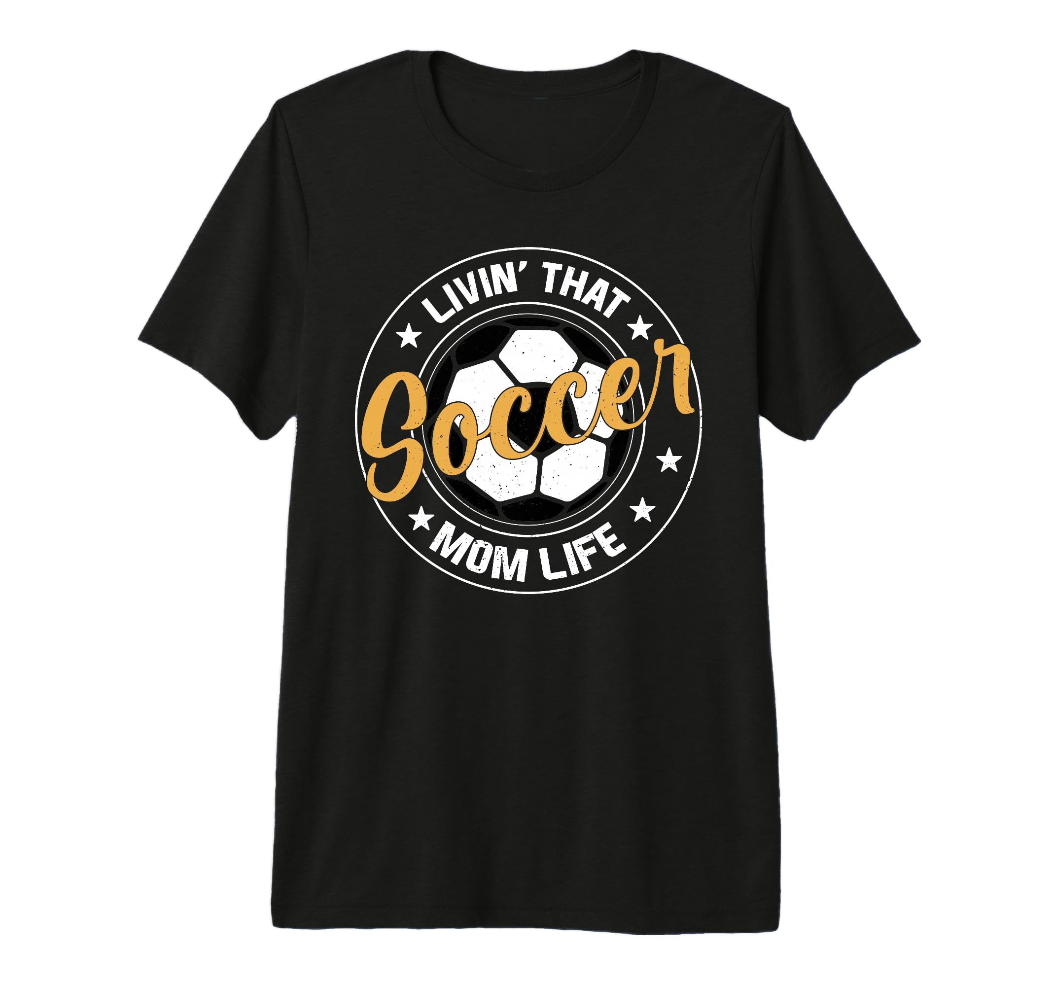 Soccer Player Livin That Soccer T-Shirt - Casual Everyday Wear Men Women - T-Shirt, Sweatshirt, Hoodie