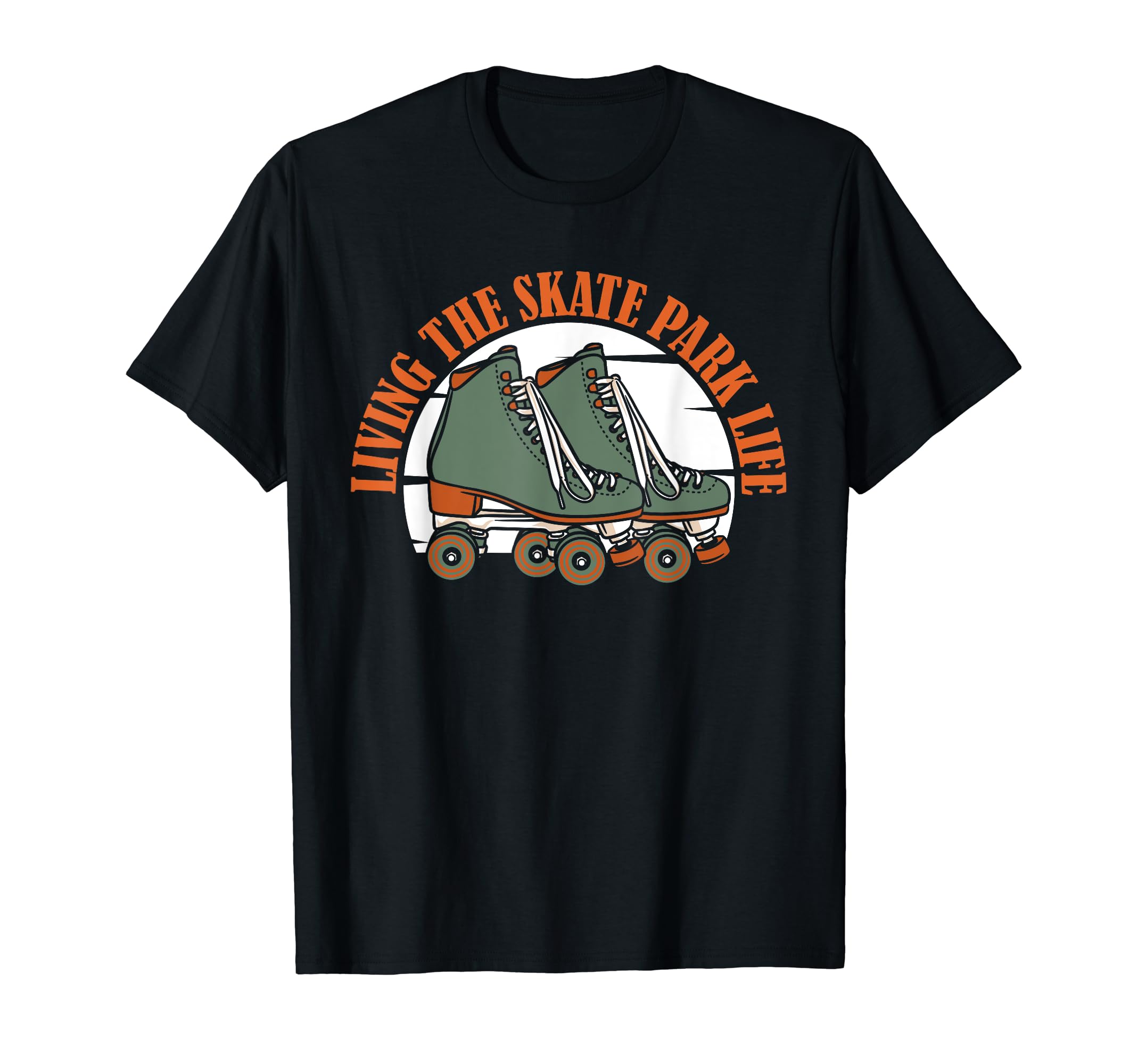 Skates Park Skater Roller Skating T-Shirt - Trendy Graphic Men Women - T-Shirt, Sweatshirt, Hoodie