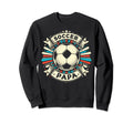 Soccer Papa Family Matching Dad Sweatshirt - Trendy Graphic for Adults - T-Shirt, Sweatshirt, Hoodie