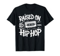 Raised Old School Graffiti Rap Hip Hop T-Shirt - Fun Novelty Design Unisex - T-Shirt, Sweatshirt, Hoodie