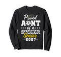 Proud Aunt Soccer Senior 2027 Sweatshirt - Novelty Apparel Unisex - T-Shirt, Sweatshirt, Hoodie
