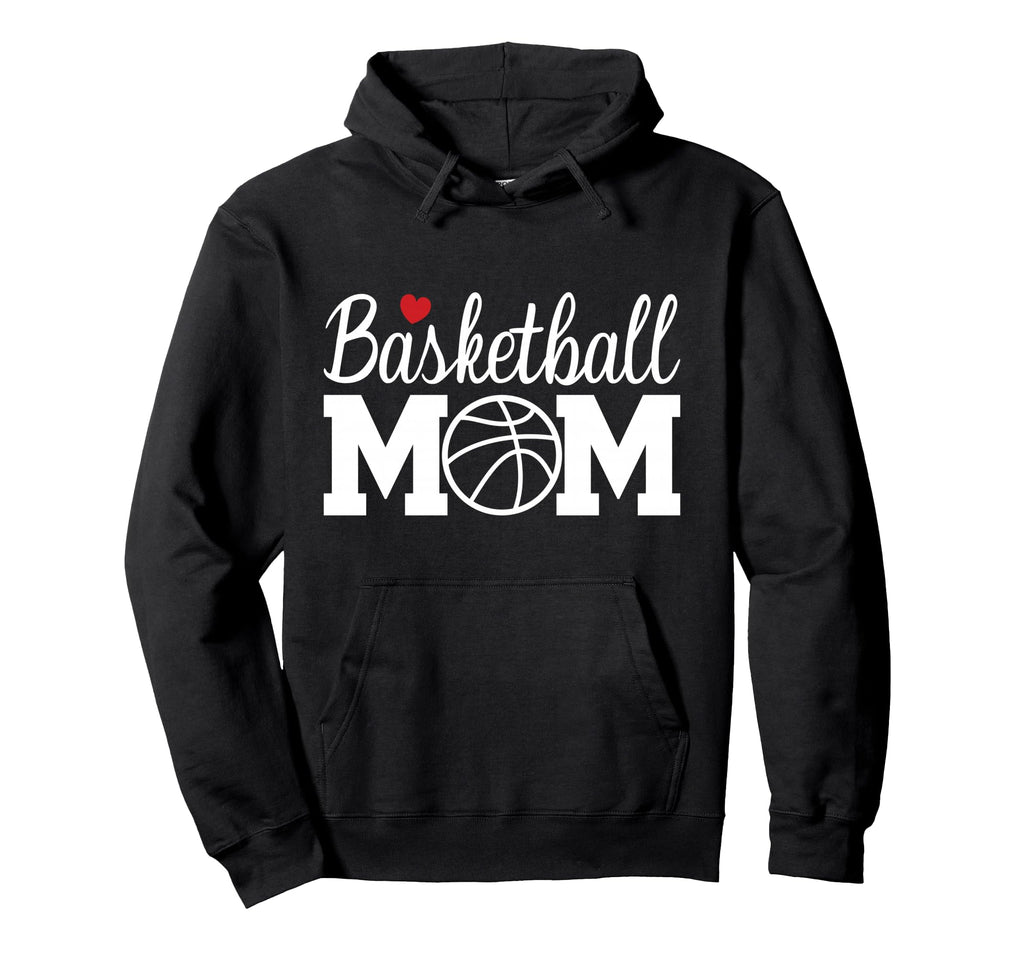 Basketball Mom Basketball Mom Life Game Hoodie - Trendy Graphic for Adults - T-Shirt, Sweatshirt, Hoodie