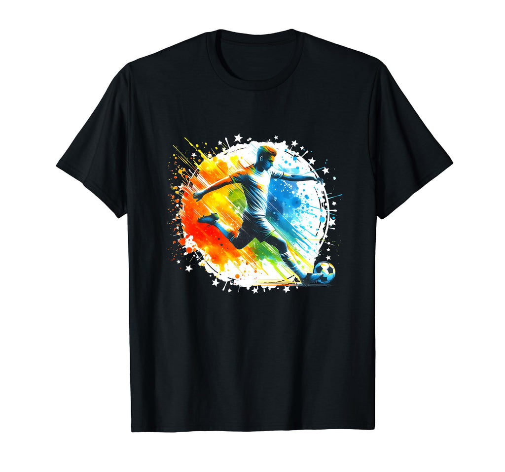 Soccer Player Sports Soccer T-Shirt - Casual Everyday Wear Men Women - T-Shirt, Sweatshirt, Hoodie
