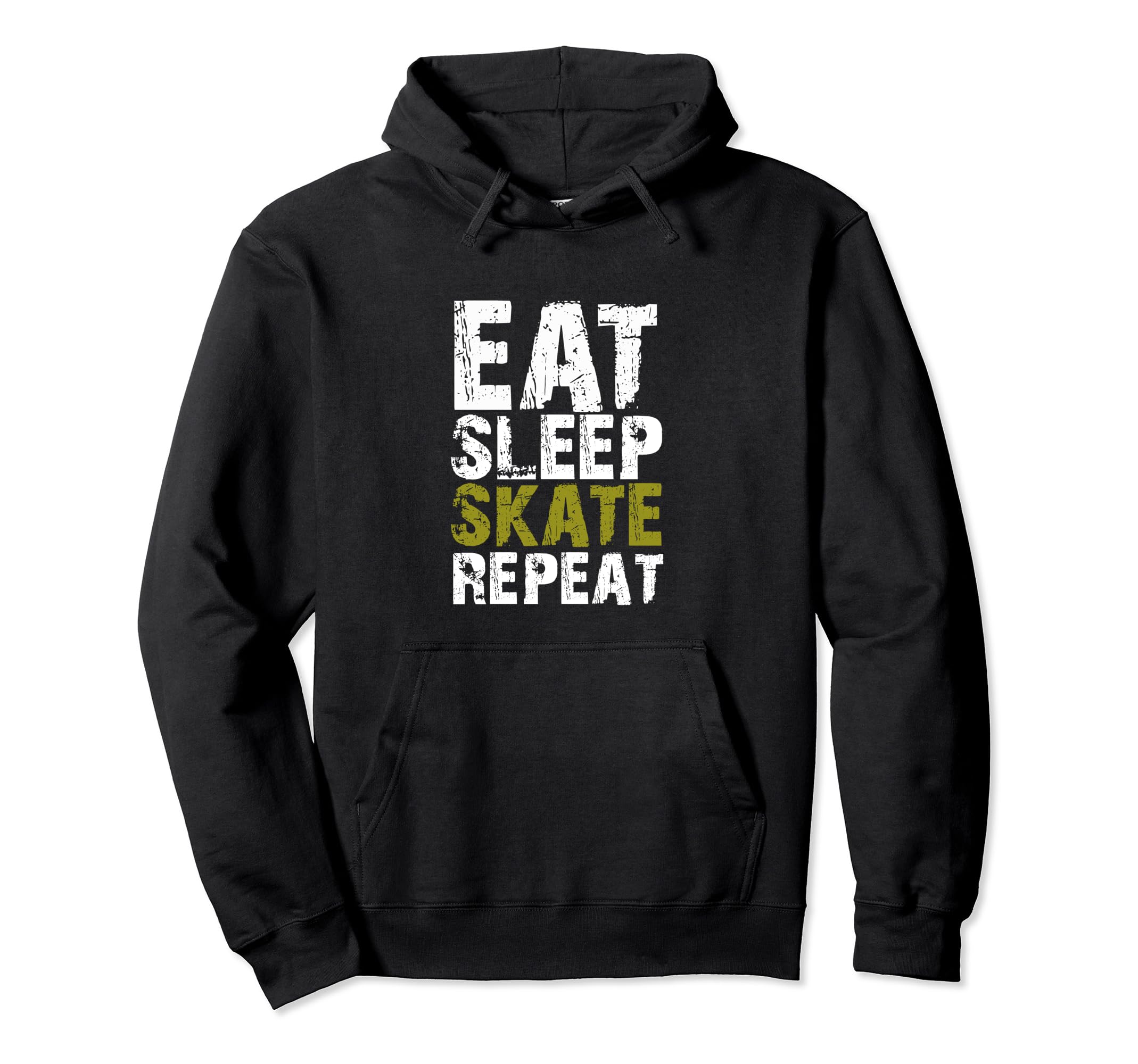 Eat Sleep Skate Repeat Roller Skate Hoodie - Aesthetic Graphic Men Women - T-Shirt, Sweatshirt, Hoodie