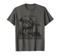 Moose Denali National Park Alaska T-Shirt - Novelty Apparel for Adults - T-Shirt, Sweatshirt, Hoodie
