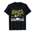 Glacier National Park Montana Bear T-Shirt - Streetwear Style for Adults - T-Shirt, Sweatshirt, Hoodie