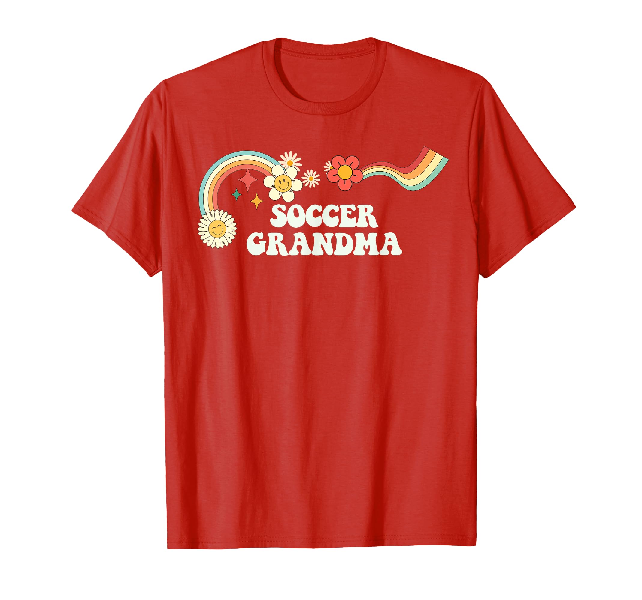 Groovy Funny Soccer Grandma T-Shirt - Minimalist Print Men Women - T-Shirt, Sweatshirt, Hoodie