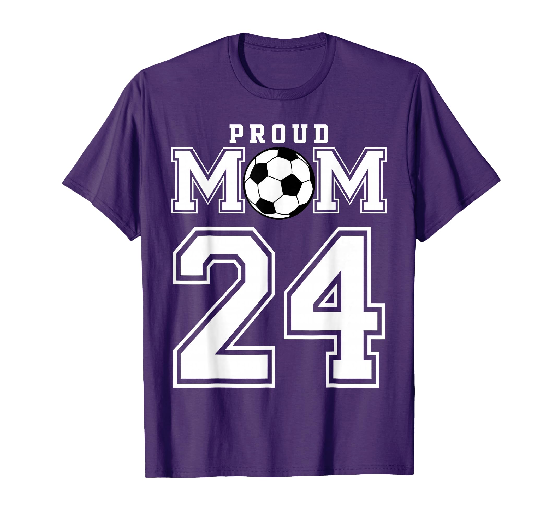 Number 24 Custom Proud Soccer Futbol T-Shirt - Streetwear Style Men Women - T-Shirt, Sweatshirt, Hoodie