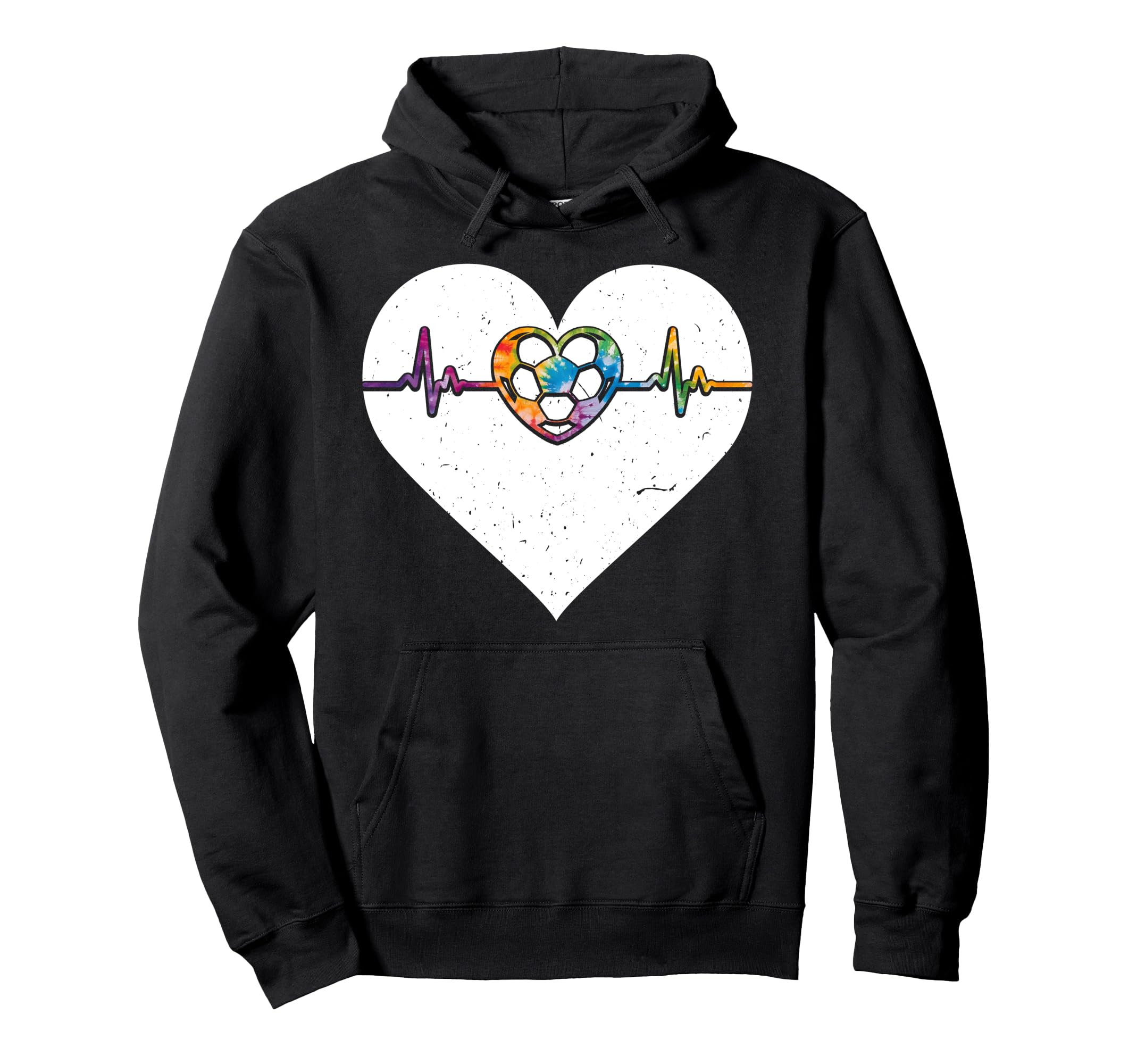 Soccer Heartbeat Lover And Hoodie - Custom Art Print for Adults - T-Shirt, Sweatshirt, Hoodie