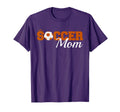 Soccer Mom Burnt Orange White Fun T-Shirt - Aesthetic Graphic Unisex - T-Shirt, Sweatshirt, Hoodie