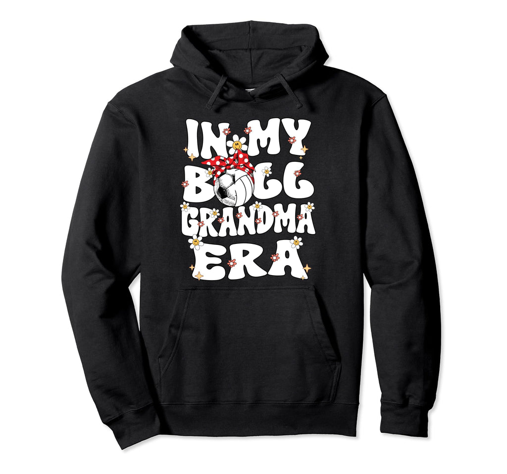 My Ball Grandma Era Groovy Soccer Hoodie - Aesthetic Graphic for Adults - T-Shirt, Sweatshirt, Hoodie