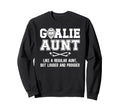 Hockey Goalie Aunt Definition Hockey Sweatshirt - Graphic Print for Adults - T-Shirt, Sweatshirt, Hoodie