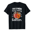 Im Mom Busy Raising Ballers Football T-Shirt - Fun Novelty Design Unisex - T-Shirt, Sweatshirt, Hoodie