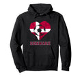 Denmark Heart Danish Soccer Team Denmark Hoodie - Graphic Print Unisex - T-Shirt, Sweatshirt, Hoodie