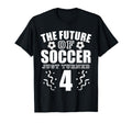 Future Soccer Just Turned 4Th T-Shirt - Custom Art Print Men Women - T-Shirt, Sweatshirt, Hoodie