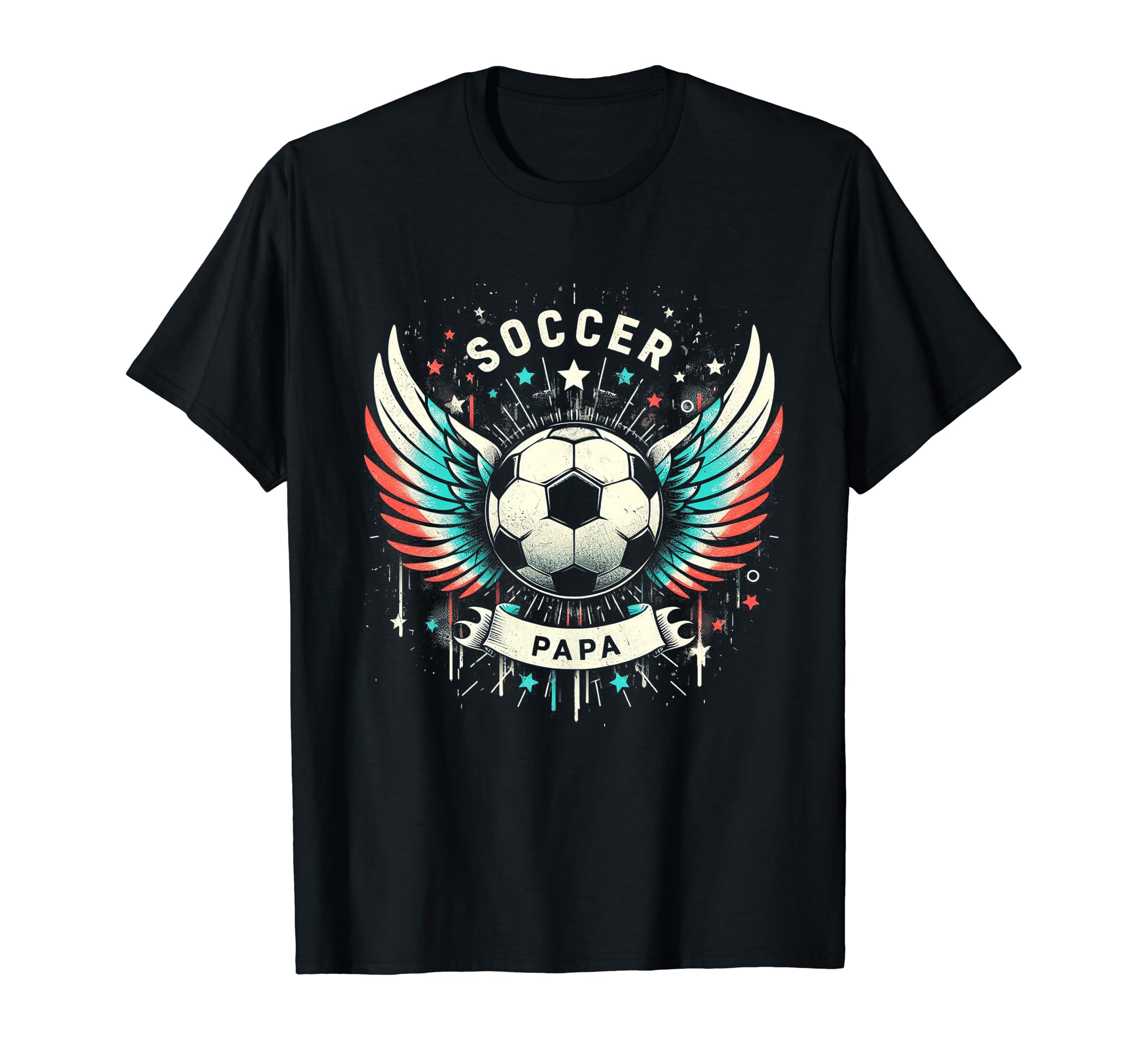 Soccer Papa Family Matching Dad Fathers T-Shirt - Trendy Graphic Men Women - T-Shirt, Sweatshirt, Hoodie