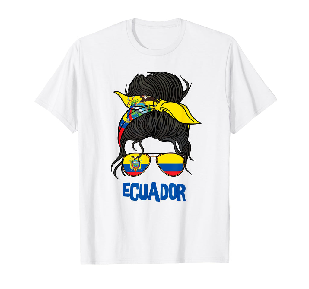 Ecuador Ecuadorian Flag Ecuatoriana T-Shirt - Aesthetic Graphic for Adults - T-Shirt, Sweatshirt, Hoodie