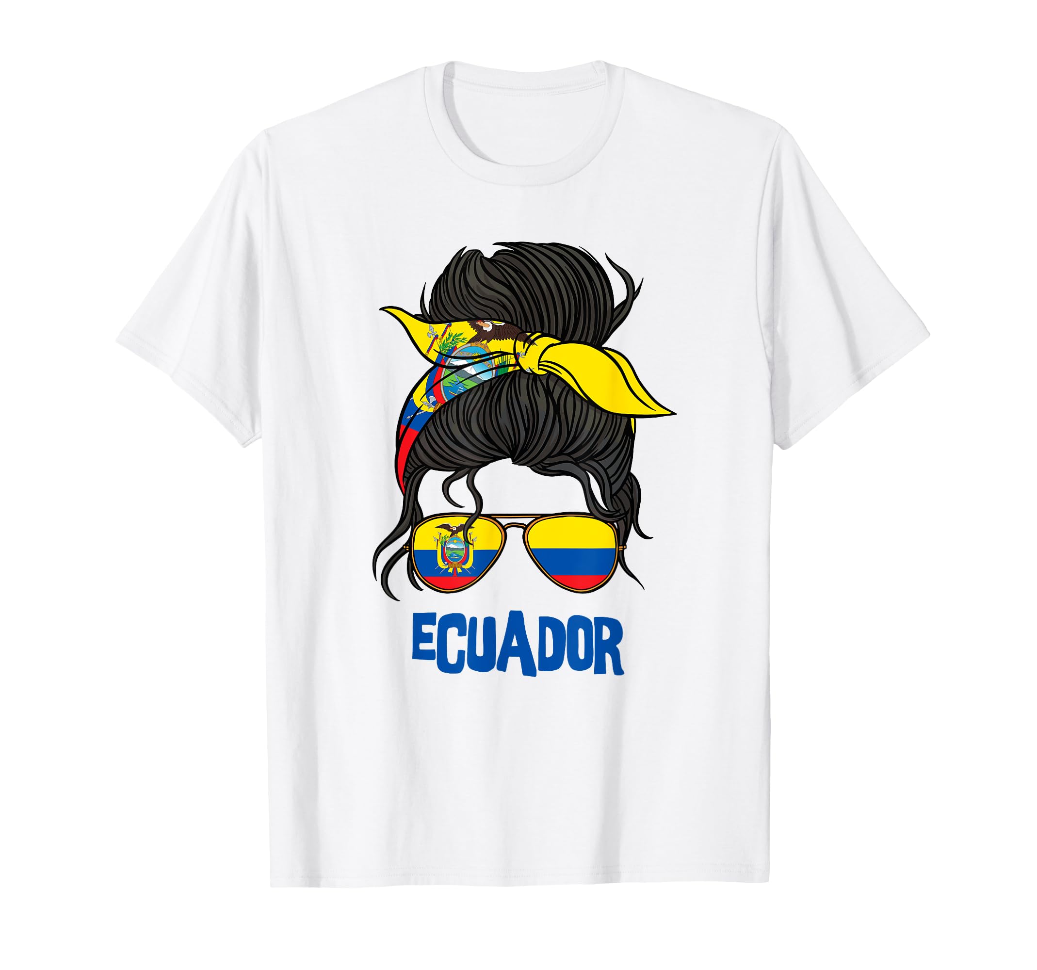 Ecuador Ecuadorian Flag Ecuatoriana T-Shirt - Aesthetic Graphic for Adults - T-Shirt, Sweatshirt, Hoodie