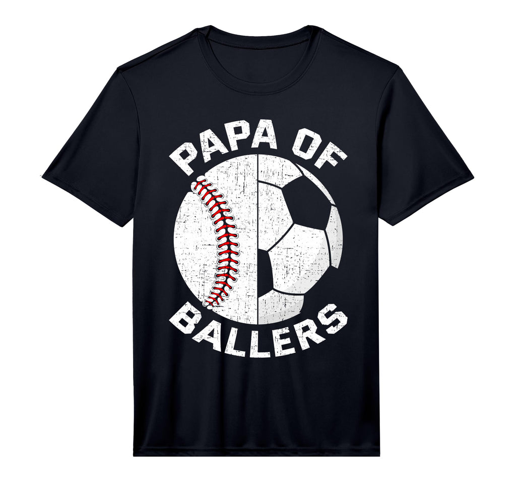 Funny Papa Son Daughter Ballers Baseball T-Shirt - Streetwear Style Unisex - T-Shirt, Sweatshirt, Hoodie