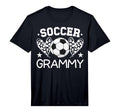 Mens Soccer Grammy Hearts Grammy Soccer T-Shirt - Unique Graphic Unisex - T-Shirt, Sweatshirt, Hoodie
