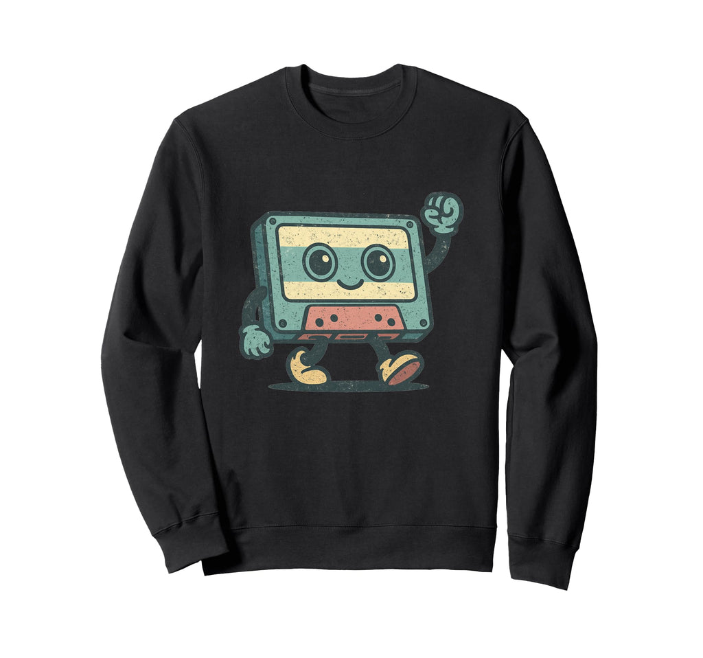 Cassette Days Old Tape Sweatshirt - Novelty Apparel for Adults - T-Shirt, Sweatshirt, Hoodie