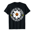 Peace Flower Imagine All People Boho T-Shirt - Trendy Graphic for Adults - T-Shirt, Sweatshirt, Hoodie