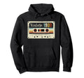 Best 1980 Birthday 1980 Cassette Tape Hoodie - Graphic Print Unisex - T-Shirt, Sweatshirt, Hoodie