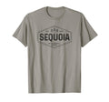 Sequoia National Park Tree Hexagon T-Shirt - Custom Art Print Men Women - T-Shirt, Sweatshirt, Hoodie